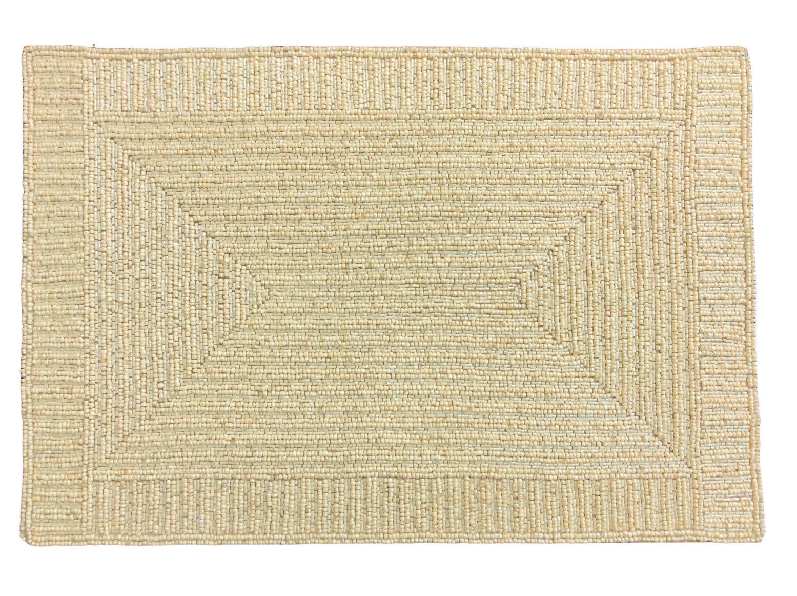 TISCHSET Glas, Textil Satin Sandfarben 30/45 cm  - Sandfarben, Basics, Glas/Textil (30/45cm) - Ambia Home