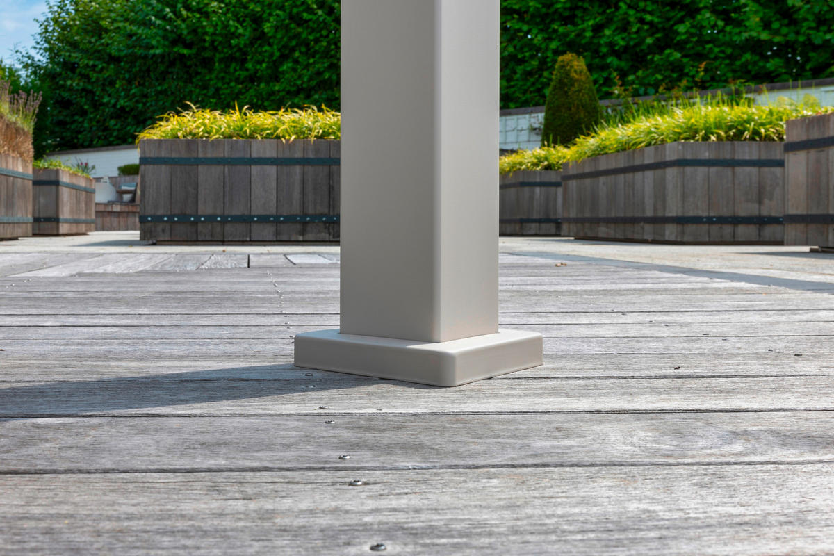 PERGOLA - Grau, Lifestyle, Metall (300/250/300cm) - Gardenson