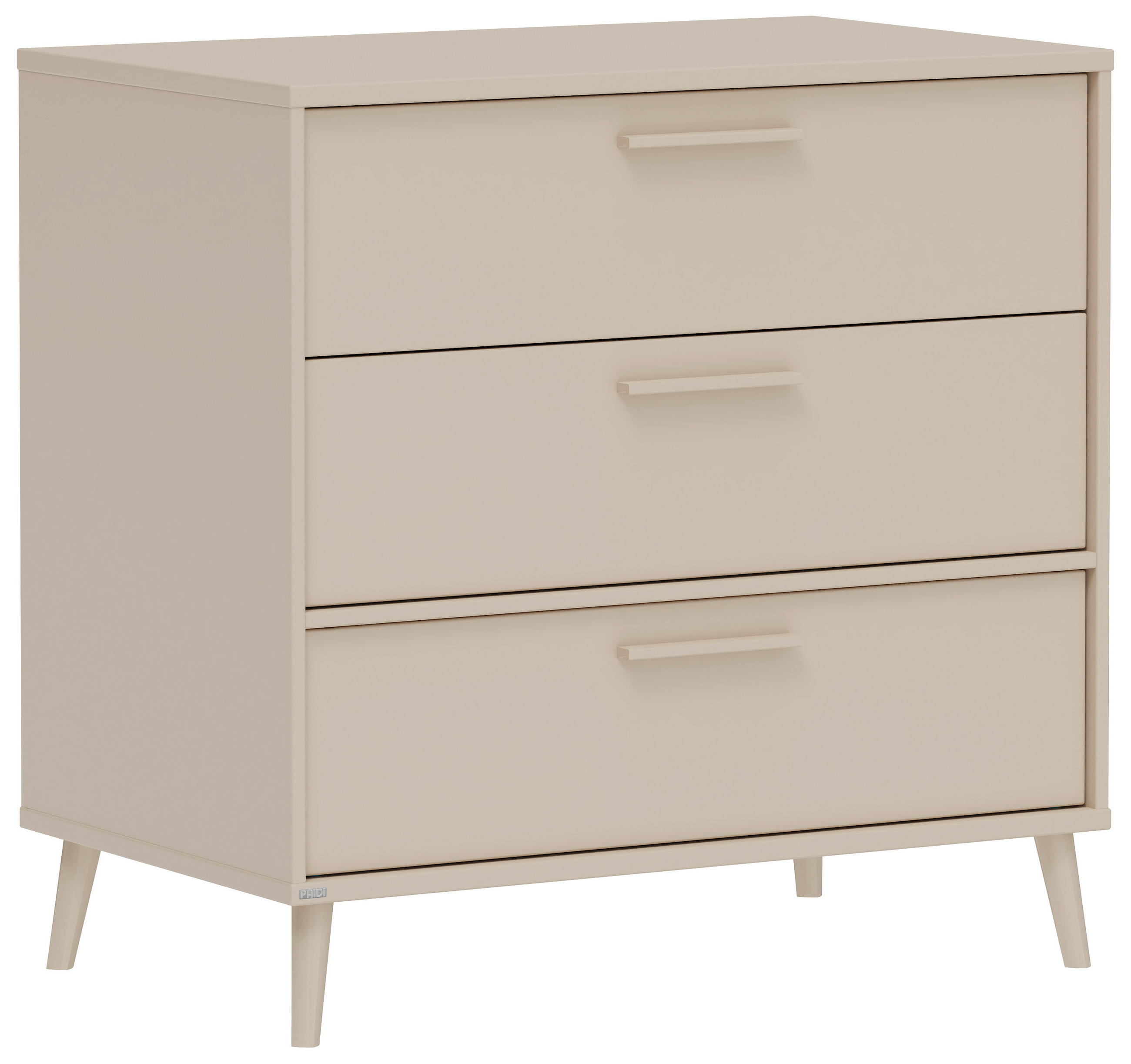 PREVIJALNA KOMODA  Eefje  95/93/57 cm         - bež, Basics, umetna masa/leseni material (95/93/57cm) - Paidi