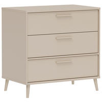 PREVIJALNA KOMODA  Eefje  95/93/57 cm         - bež, Basics, umetna masa/leseni material (95/93/57cm) - Paidi