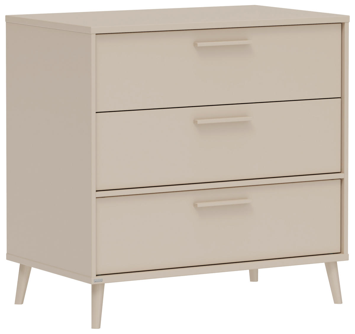 PREVIJALNA KOMODA  Eefje  95/93/57 cm         - bež, Basics, umetna masa/leseni material (95/93/57cm) - Paidi