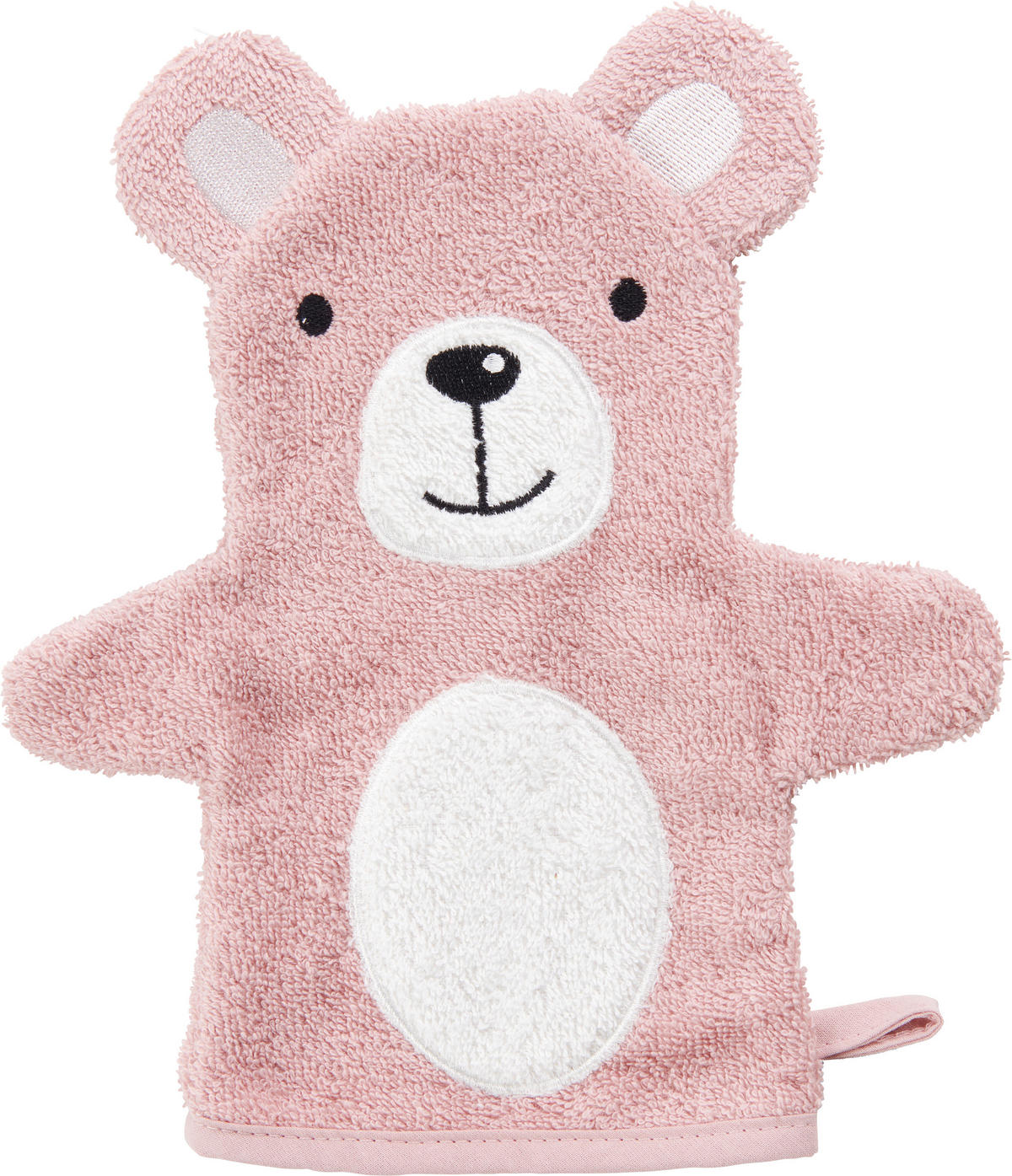 BABYWASCHHANDSCHUH 16/21 cm   - Altrosa, Basics, Textil (16/21cm) - Avelia