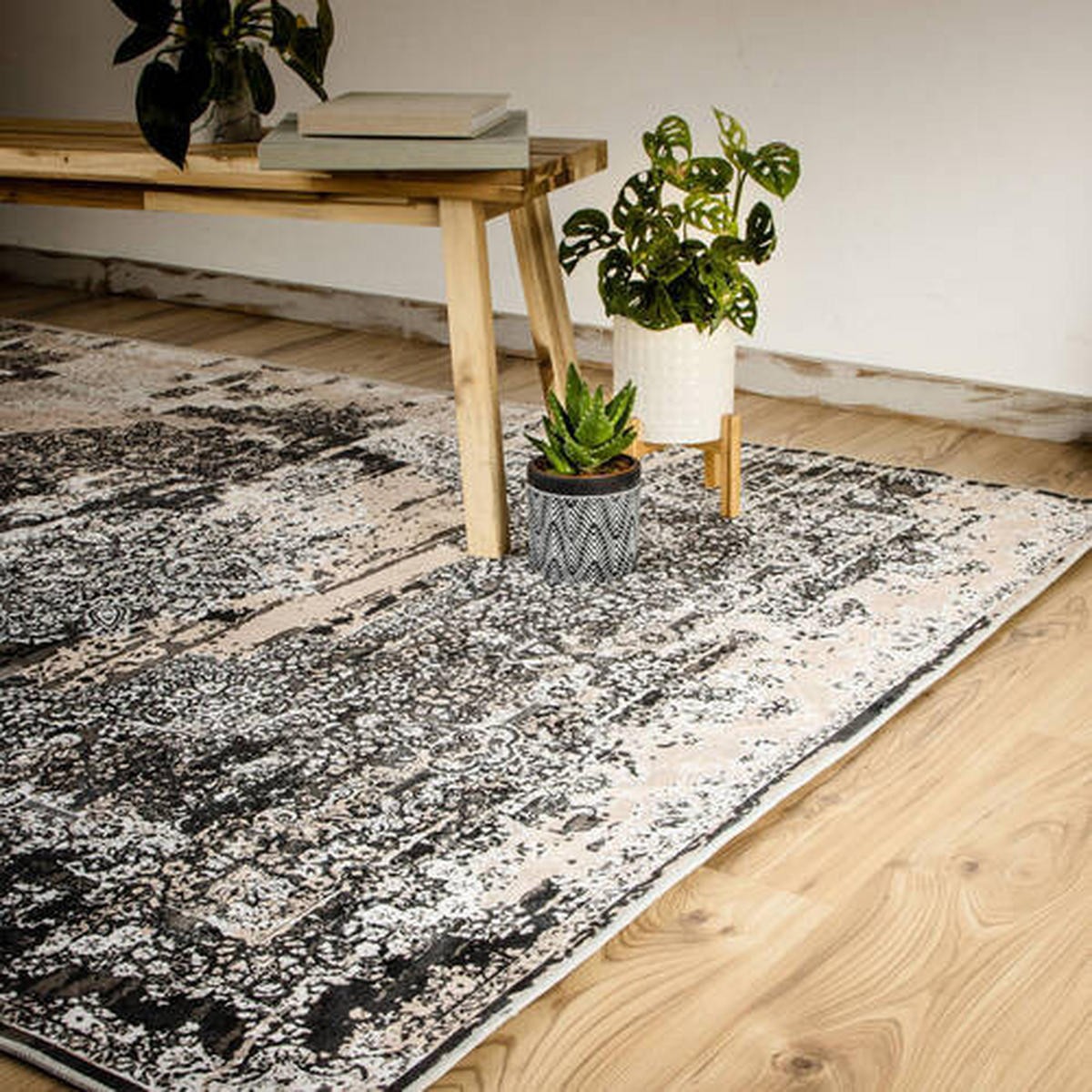 FLACHWEBETEPPICH 80/150 cm My Tampa  - Beige, Design, Textil (80/150cm)