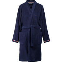 BADEMANTEL XL Unisex  - Dunkelblau, Basics, Textil (XLnull) - Tommy Hilfiger