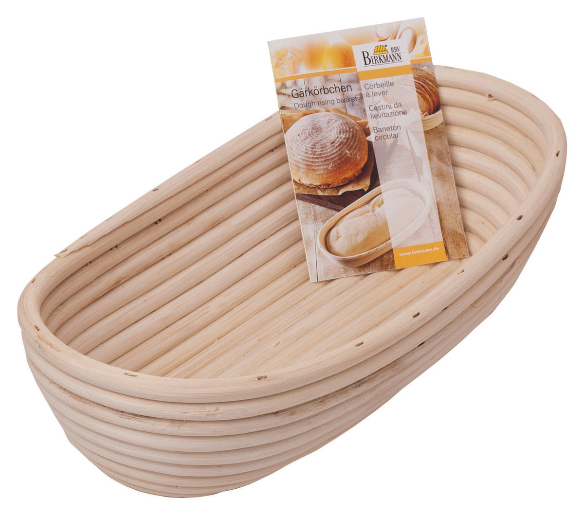 GÄRKORB - Naturfarben, KONVENTIONELL, Holz (30,5/7/14cm) - Birkmann