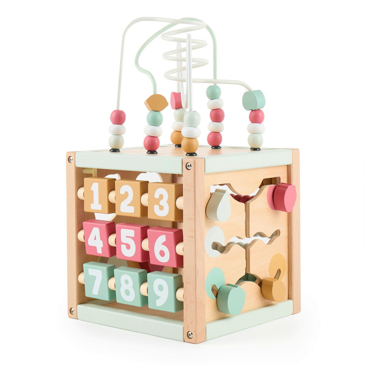 SPIELWÜRFEL - Multicolor, Basics, Holz (20/40/20cm)