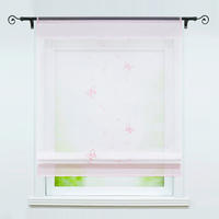 FALTROLLO  transparent  100/140 cm    - Hellrosa/Weiß, Basics, Textil (100/140cm)