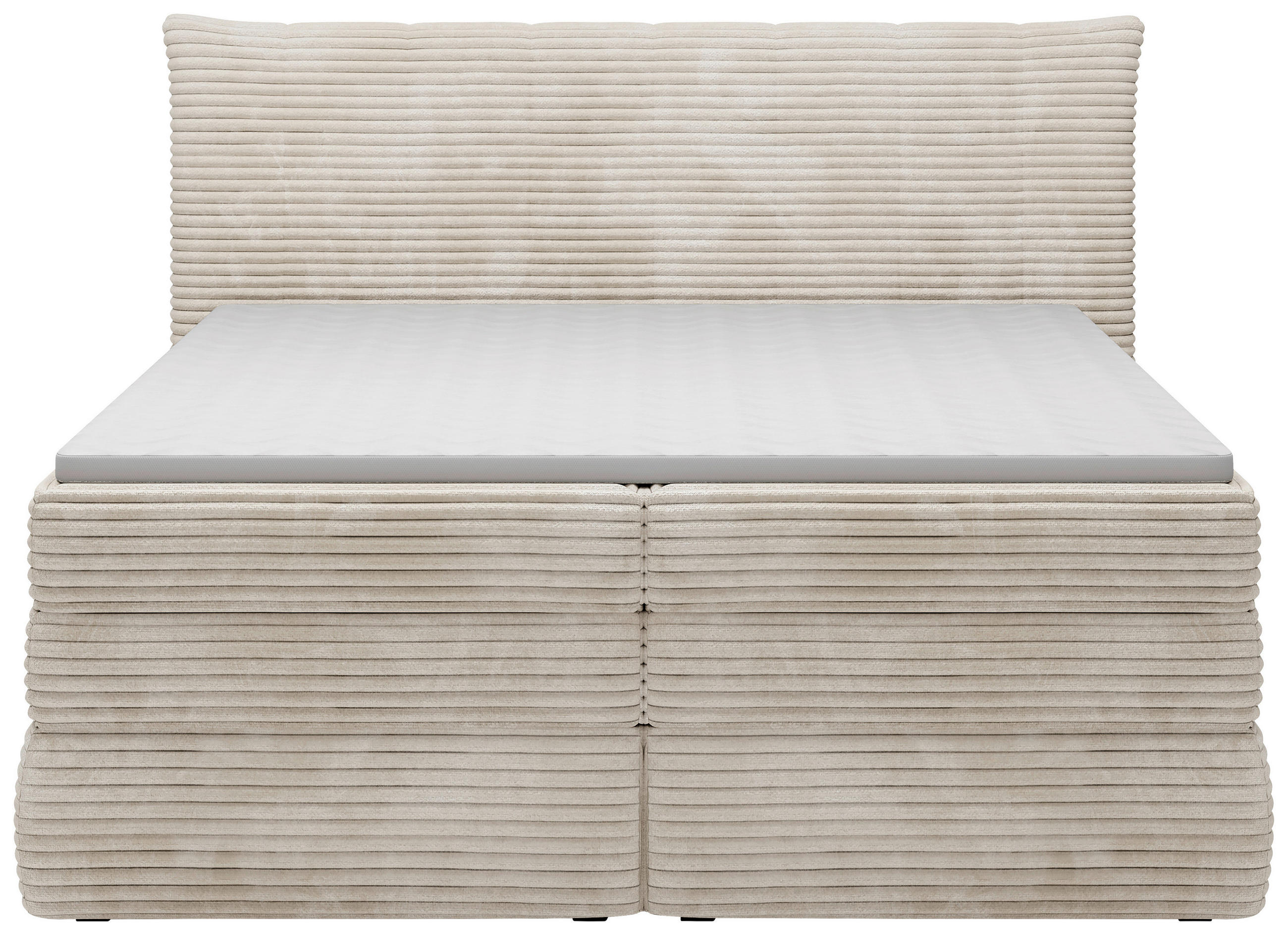 POSTEL BOXSPRING, 180/200 cm, šampaňská - černá/šampaňská, Moderní, textil/plast (180/200cm) - Esposa