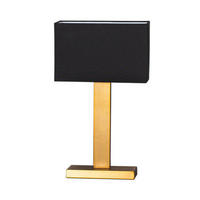 TISCHLEUCHTE Prime   - Goldfarben/Schwarz, KONVENTIONELL, Textil/Metall (47cm) - By Rydéns