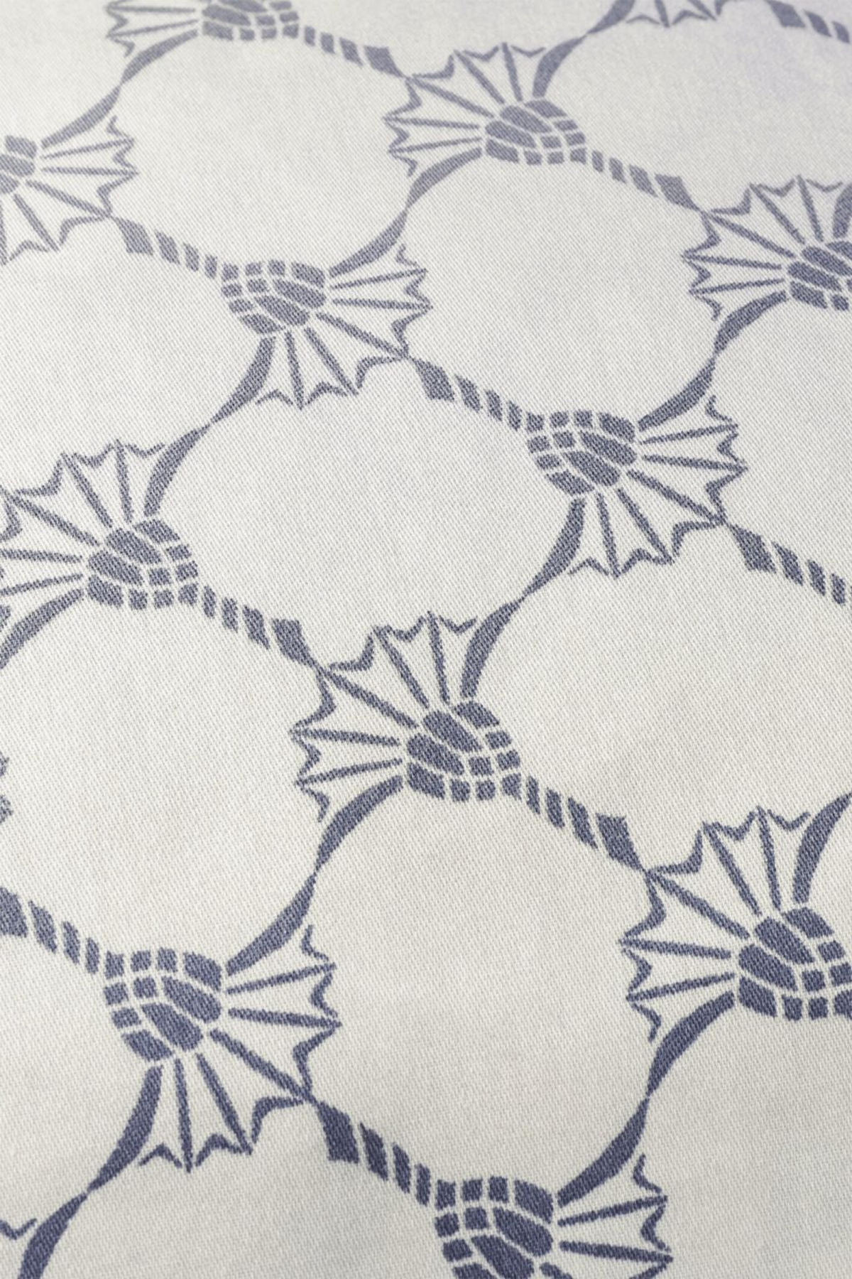 KISSENHÜLLE CORNFLOWER GLEAM 80/80 cm  - Anthrazit/Grau, Basics, Naturmaterialien/Textil (80/80cm) - Joop!