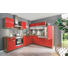 ECKKÜCHE - Rot, Design (275/245cm) - Welnova