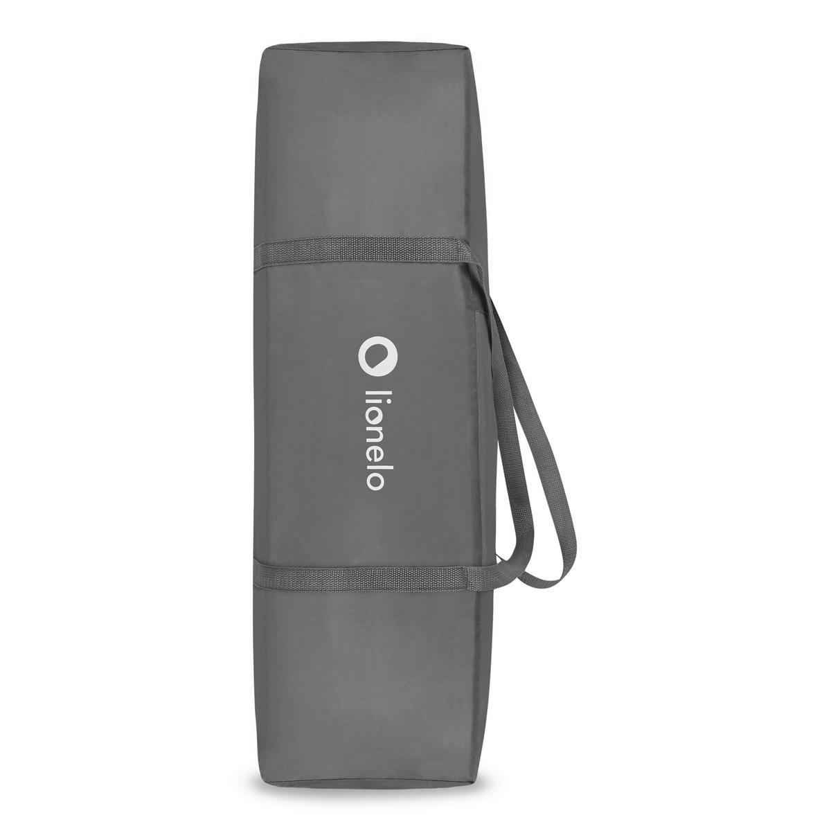 REISEBETT Stefi Plus Grau, Weiß  - Weiß/Grau, Basics, Kunststoff (125/65/76cm) - Lionelo