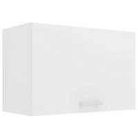 KÜCHENOBERSCHRANK 60/40/31 cm  in Weiß  - Alufarben/Weiß, KONVENTIONELL, Holzwerkstoff/Metall (60/40/31cm) - MID.YOU