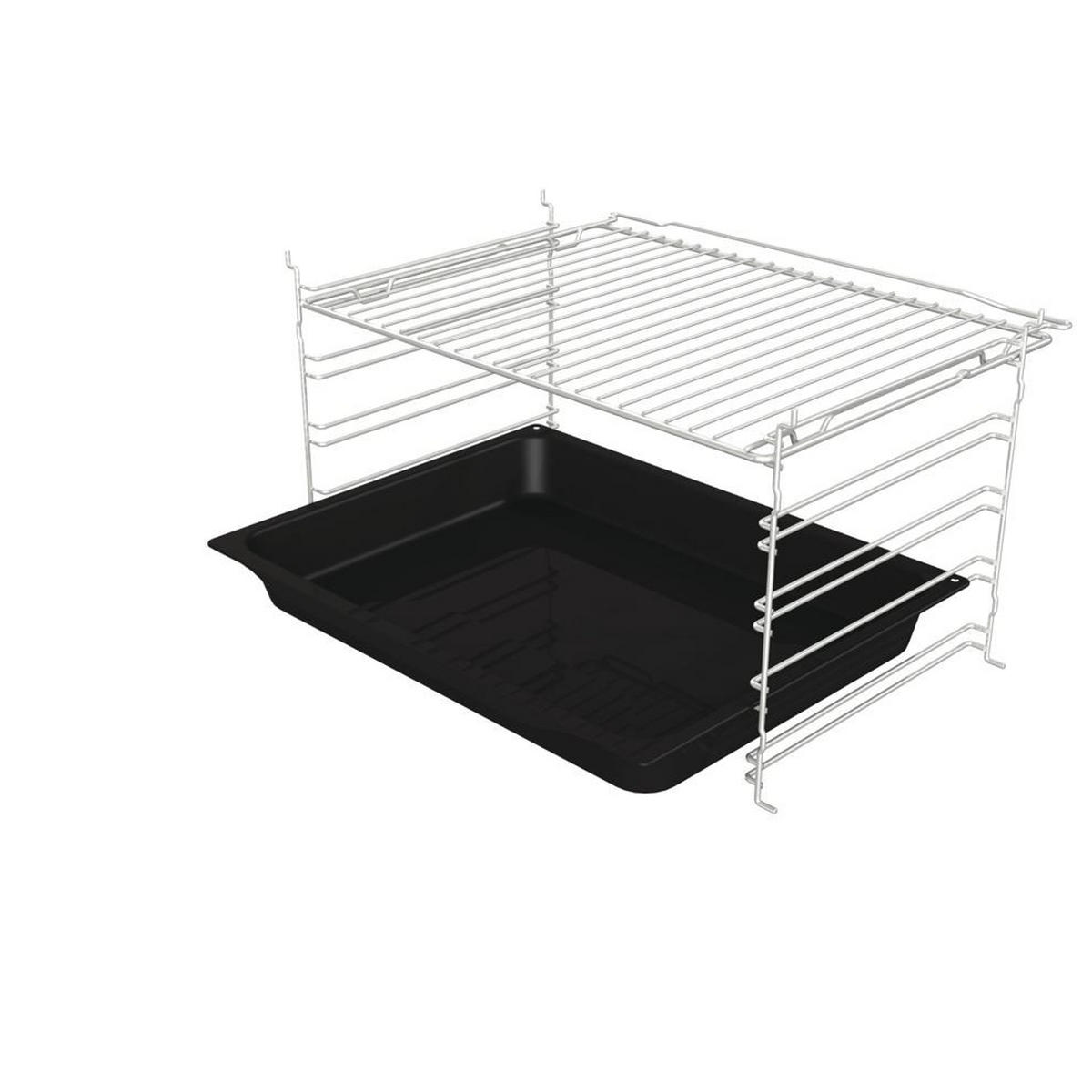 EINBAUHERD 739117  - Silberfarben, Trend, Glas/Metall (59,5/59,5/56,4cm) - Gorenje