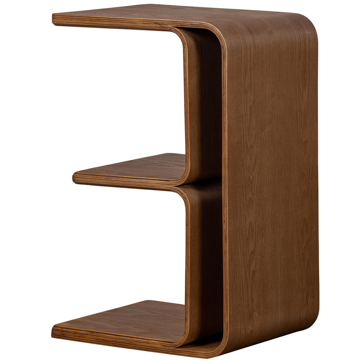 COUCHTISCH Frey Sperrholz 60/32/40 cm rechteckig Walnussfarben  - Walnussfarben, Design, Holzwerkstoff (60/32/40cm) - Livetastic