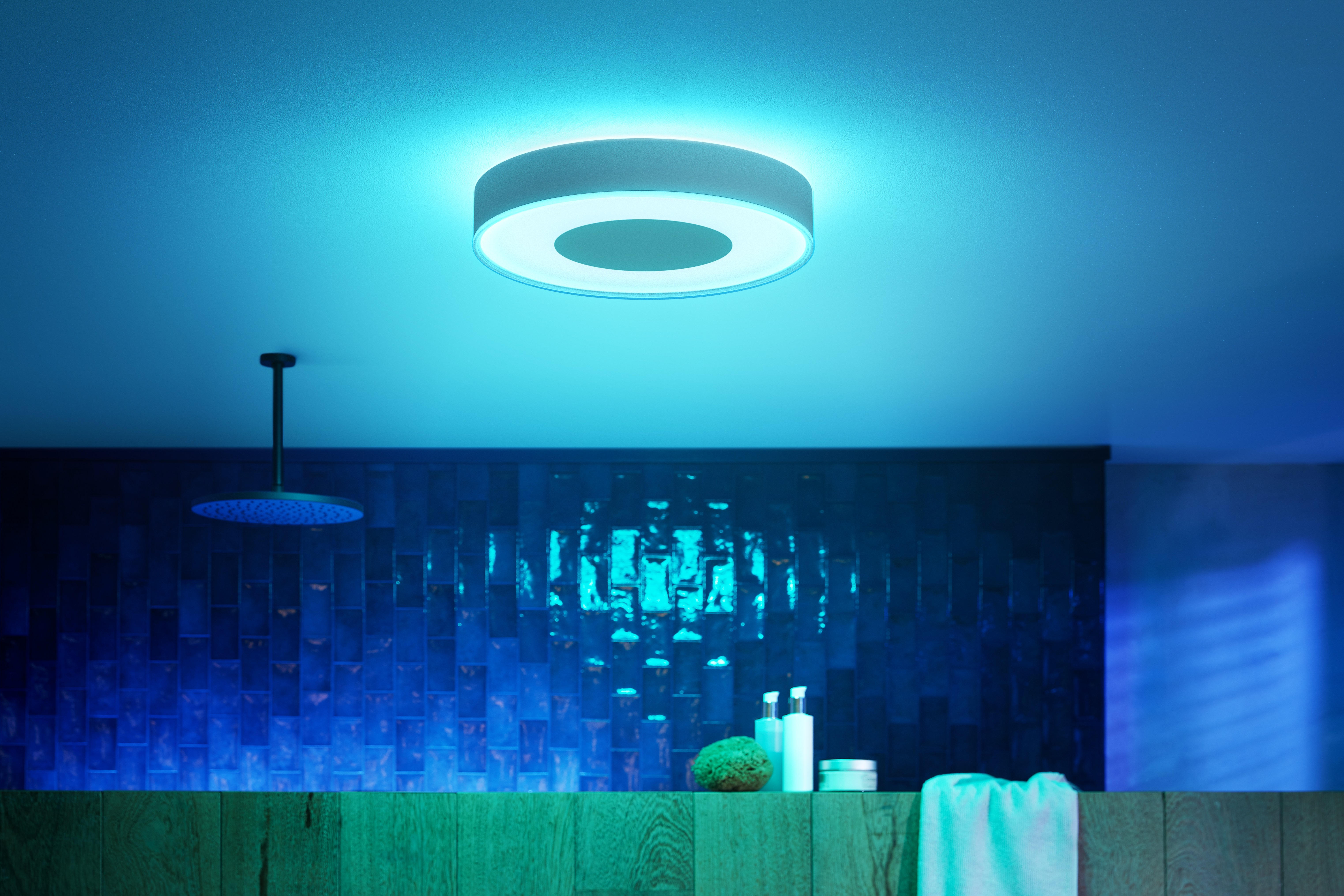 LED-DECKENLEUCHTE 42,5/8,4 cm    - Weiß, Design, Kunststoff/Metall (42,5/8,4cm) - Philips HUE