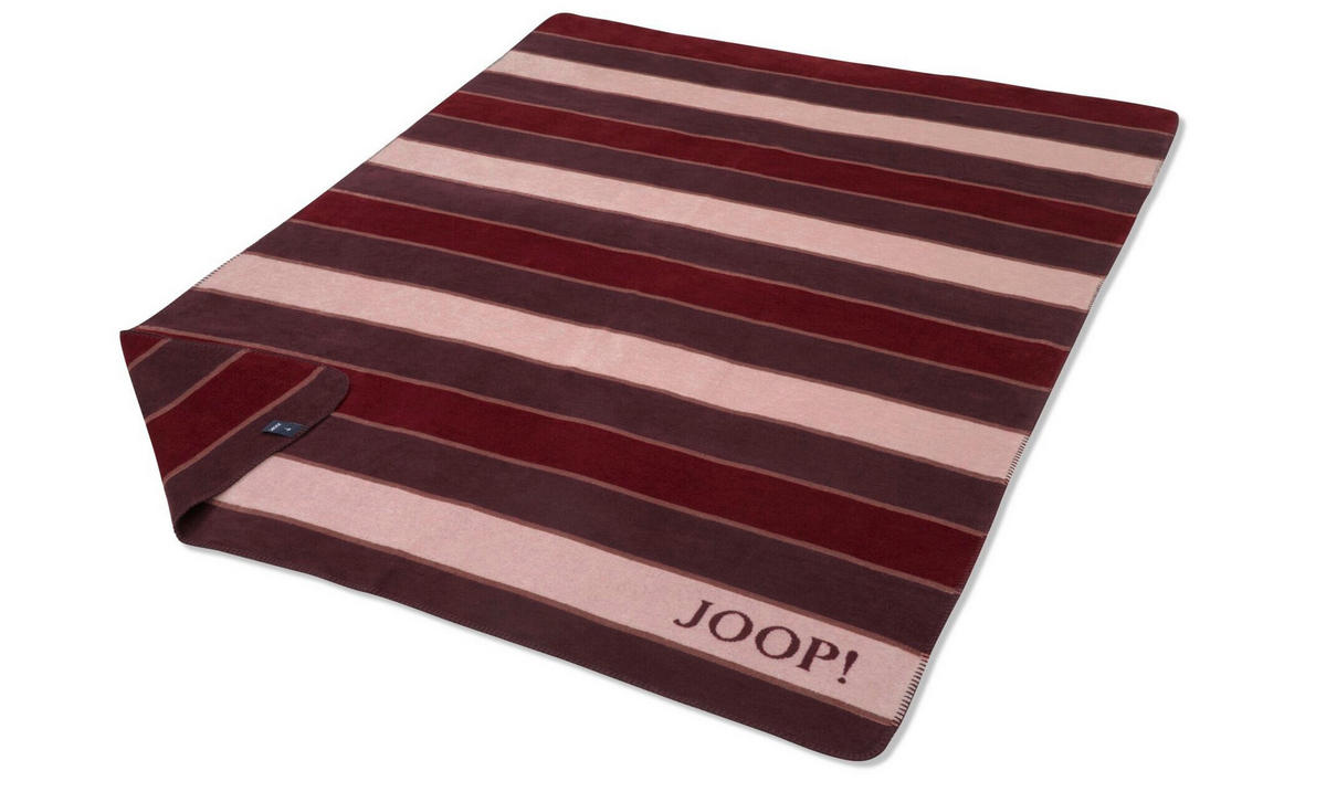 WOHNDECKE JOOP! HW 2025/26 150/200 cm  - Ecru/Bordeaux, Design, Textil (150/200cm) - Joop!