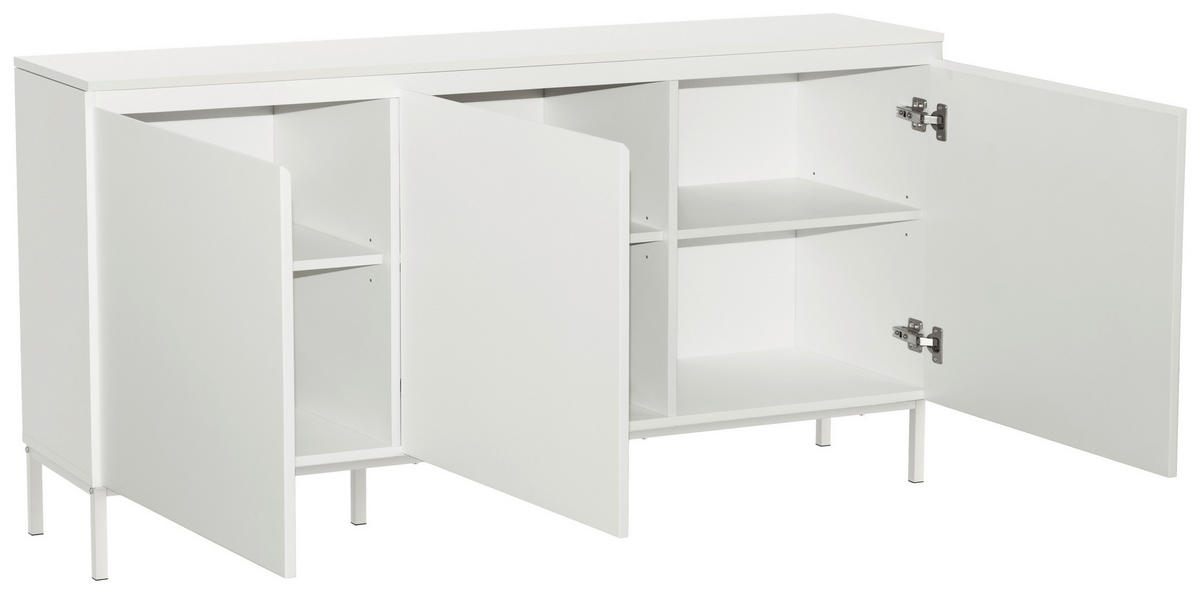 SIDEBOARD  in 150/77/35 cm  - Kaschmir, Design, Holzwerkstoff/Metall (150/77/35cm) - Hom`in