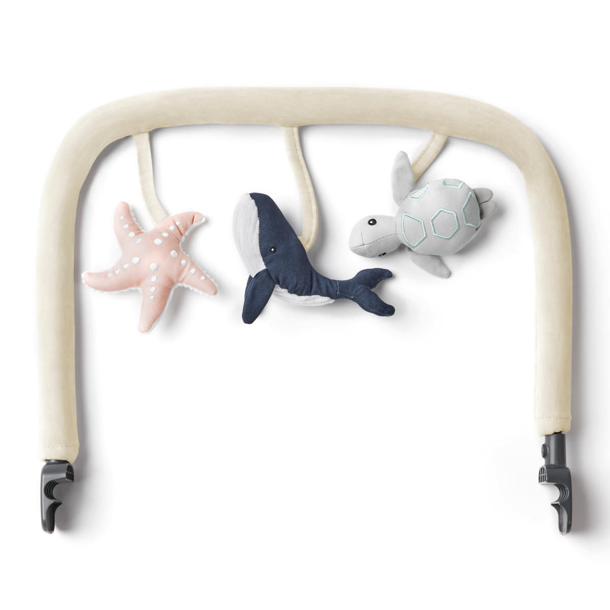 PREČKA ZA IGRAČKE - krem, Osnovno, tekstil (40/6/35,5cm) - Ergo Baby