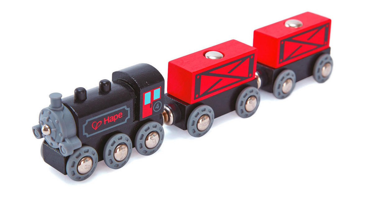 EISENBAHNZUBEHÖR - Multicolor, Basics, Holz/Kunststoff (24,0/4,8/3,3cm) - Hape