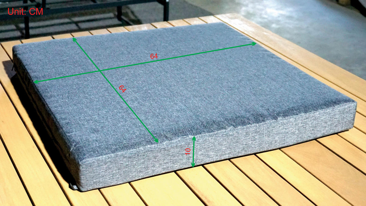 JEDILNA LOUNGE GARNITURA tkanina akacija masivno aluminij  - barva tikovine/temno siva, Design, kovina/tekstil (230/230cm) - Ambia Garden