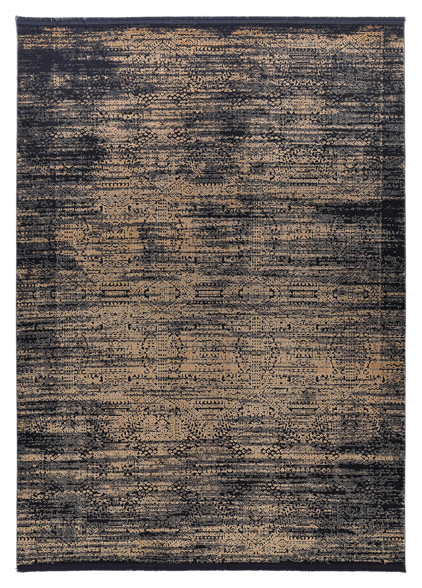 WEBTEPPICH 78/150 cm Rio Goldfarben  - Goldfarben, Design, Textil (78/150cm) - Dieter Knoll
