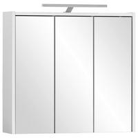 SPIEGELSCHRANK 65,0/64,0/16,0 cm  - Weiß, MODERN, Glas/Holzwerkstoff (65,0/64,0/16,0cm) - MID.YOU