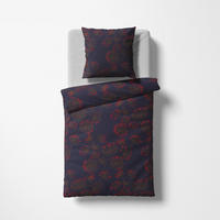 BETTWÄSCHE Black Premium Jersey Interlock-Jersey 135/200 cm  - Blau, Design, Textil (135/200cm) - Fleuresse