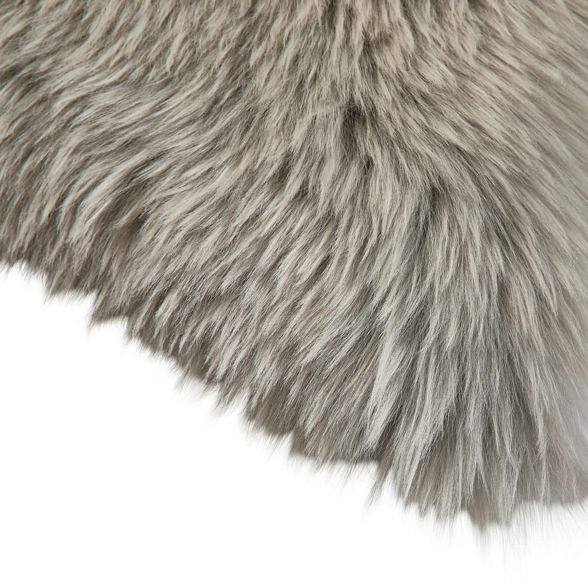OVČÍ KOŽEŠINA, 60/90 cm, barvy stříbra - barvy stříbra, Trend, kožešina (60/90cm) - Linea Natura