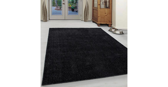 HOCHFLORTEPPICH 60/100 cm ATA 7000 Anthrazit - Anthrazit, Design, Textil (60/100cm) - Novel