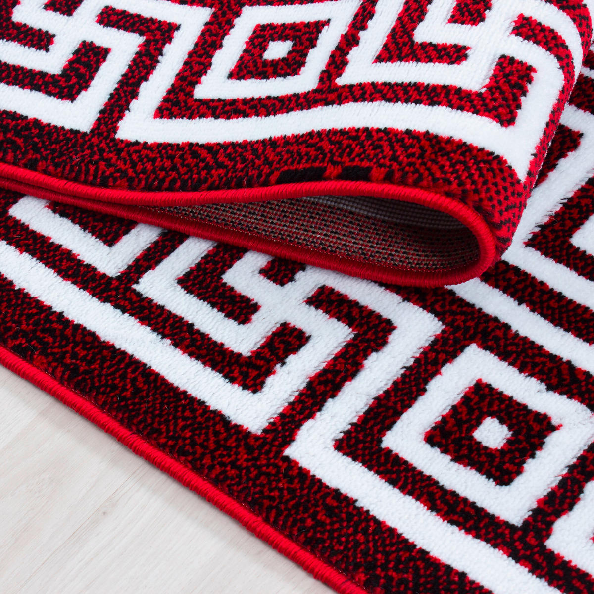 FLATVÄVD MATTA 240/340 cm Parma  - röd, Design, textil (240/340cm) - Novel