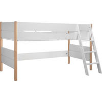 HOCHBETT 90/200 cm  - Weiss/Birkefarben, Design, Holz/Holzwerkstoff (90/200cm) - Paidi