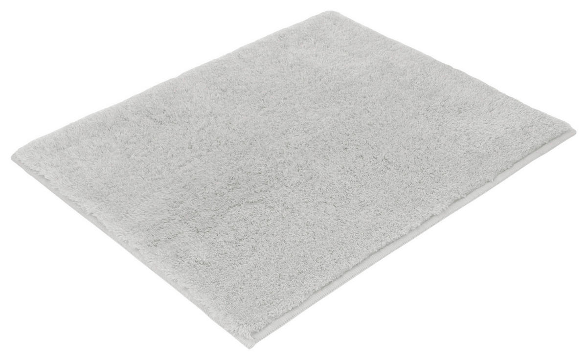 BADTEPPICH Hellgrau 50/60 cm  - Hellgrau, Basics, Textil (50/60cm) - Vossen