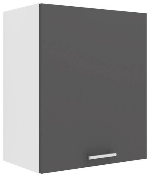 KÜCHENOBERSCHRANK 50/60/31 cm  in Anthrazit, Weiss  - Weiss/Anthrazit, Konventionell, Holzwerkstoff/Metall (50/60/31cm) - MID.YOU