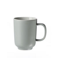 KAFFEEBECHER Jasper  320 ml   - Weiß/Mintgrün, Design, Keramik (320ml) - Ritzenhoff Breker