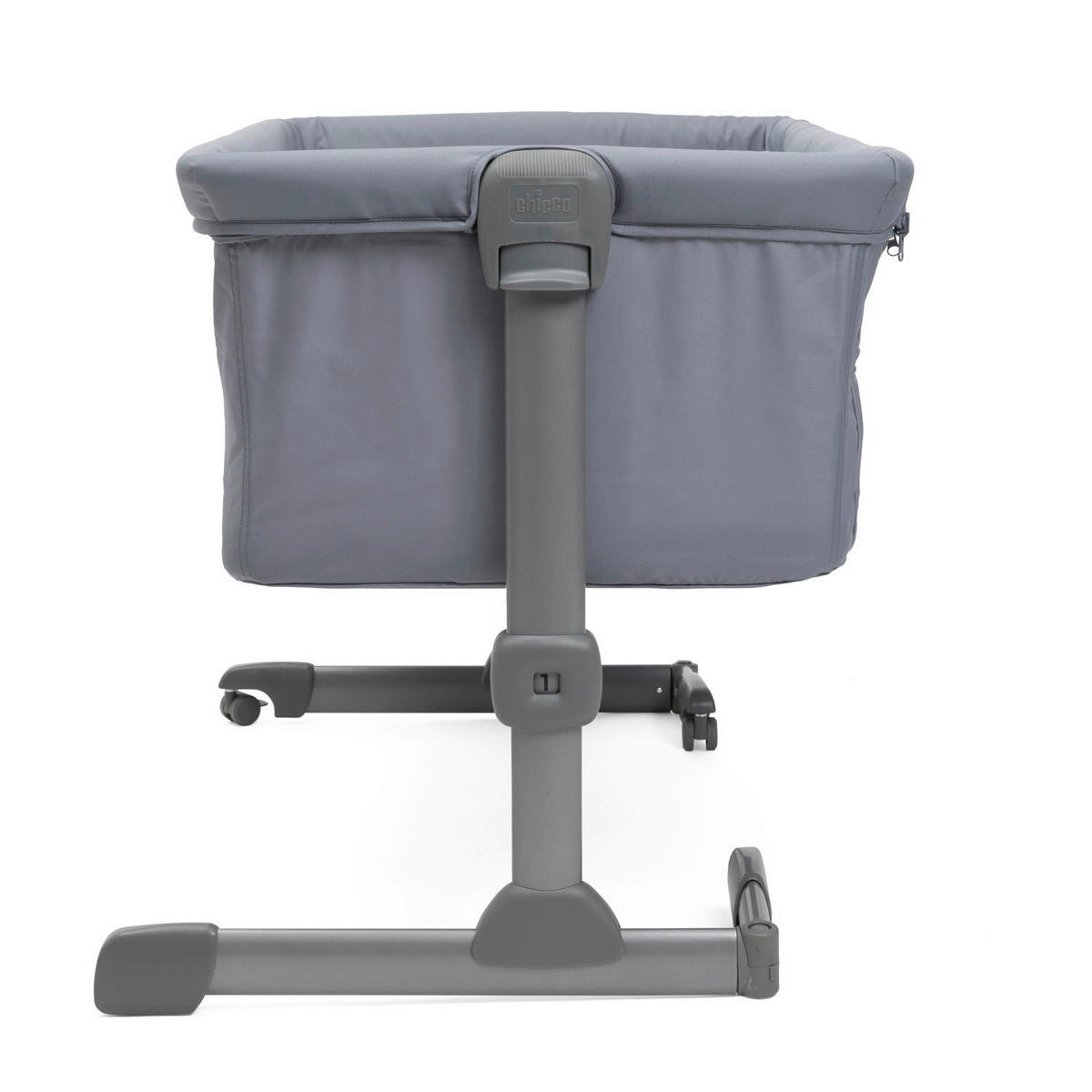 BEISTELLBETT NEXT2ME ESSENTIAL  - Grau, Basics, Textil/Metall (98/65/80/70,5cm) - Chicco
