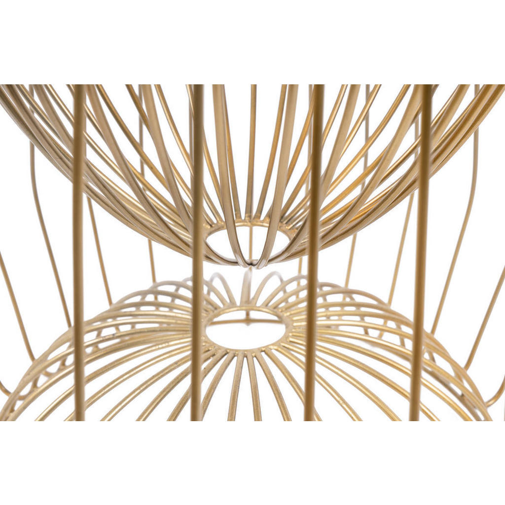 Thumbnail - Kayoom Beistelltisch, Weiß, Messing, Metall, Stein, 50x51x50 cm, Wohnzimmer, Wohnzimmertische, Beistelltische, Beistellt...