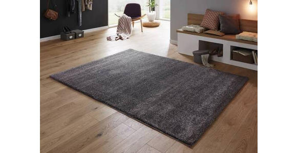 WEBTEPPICH 67/130 cm Anthrazit  - Anthrazit, KONVENTIONELL, Textil (67/130cm) - Novel