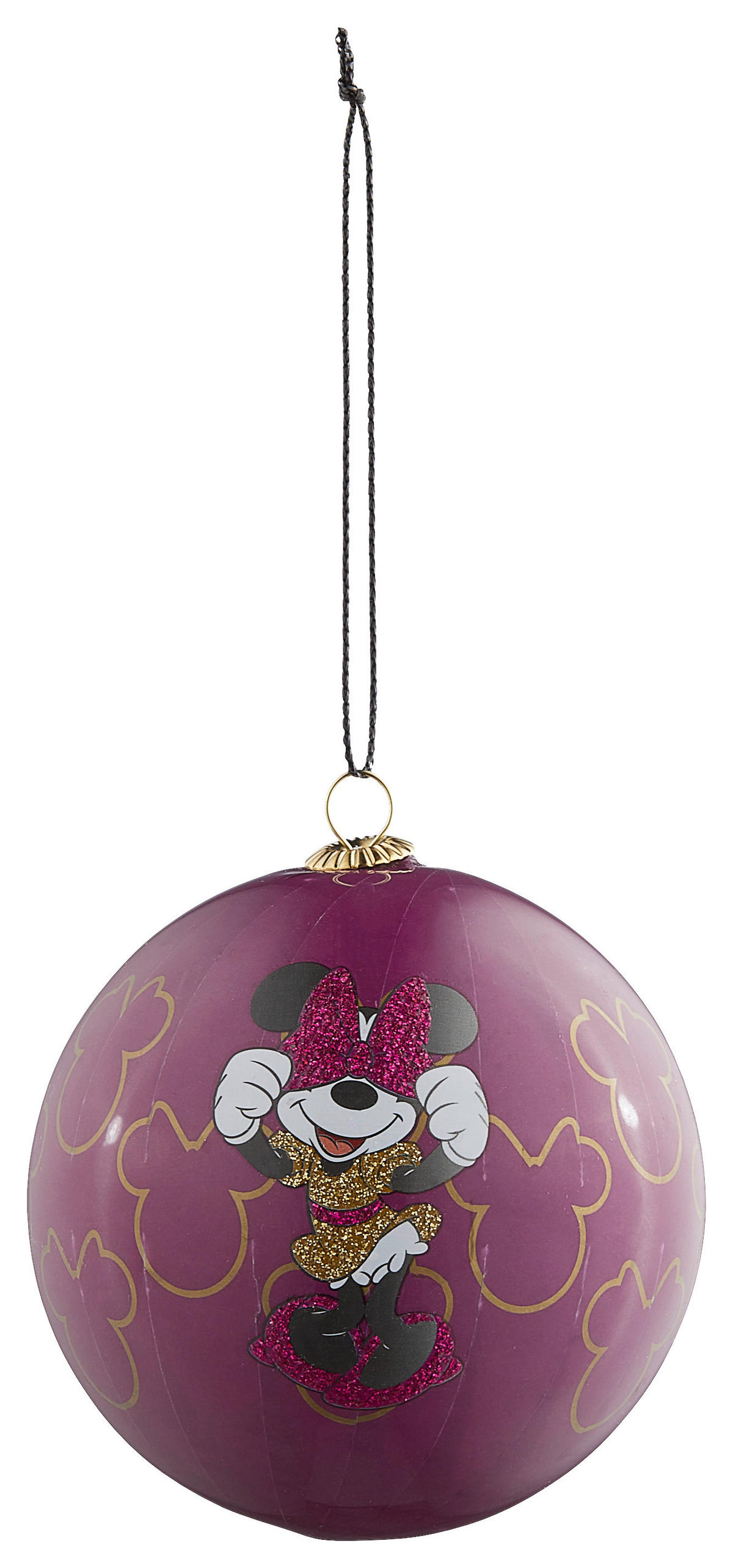 CHRISTBAUMKUGEL-SET 7,5 cm 9-teilig Minnie Mouse  - Multicolor, Trend, Kunststoff (7,5cm) - Disney
