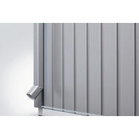 REGENFALLROHR-SET - Silberfarben, Design, Metall (4/193,5/4cm) - Biohort