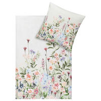 BETTWÄSCHE Impulse Makosatin 135/200 cm  - Grün, Design, Textil (135/200cm) - Estella