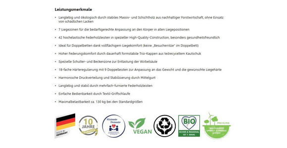 LATTENROST 80/200 cm  - Naturfarben/Braun, Basics, Holz/Kunststoff (80/200cm) - Novel