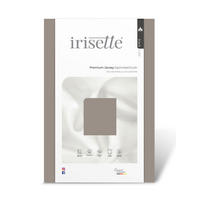 SPANNBETTTUCH Jersey  - Braun, Basics, Textil (180-200/200-220cm) - Irisette