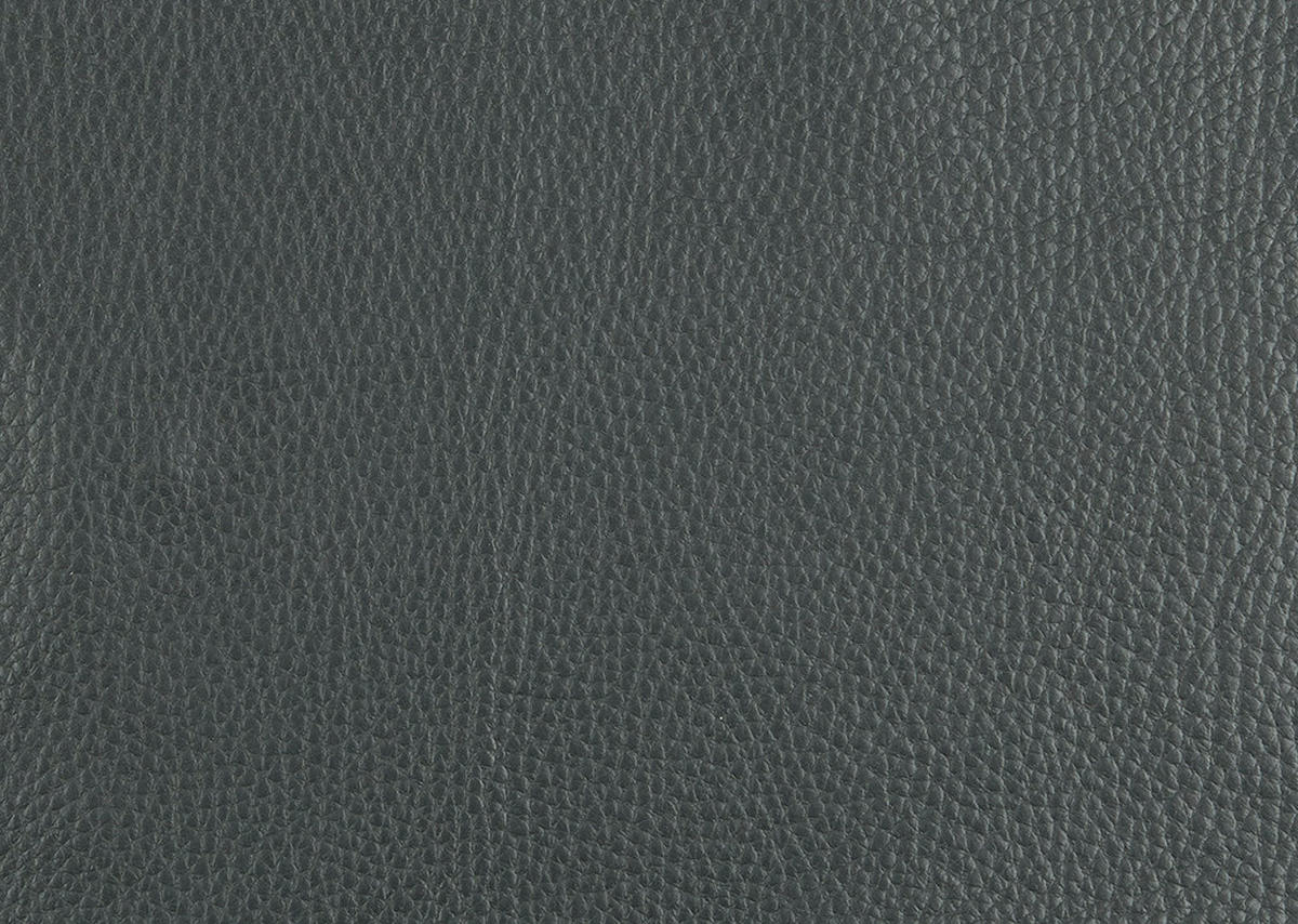 ECKSOFA  in Echtleder Schwarz  322/206 cm  - Schwarz, MODERN, Leder/Metall (322/206cm) - Chilliano