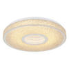 LED-TAKLAMPA ASTANIA 38/6,5 cm  - klar/vit, Basics, metall/plast (38/6,5cm) - Globo