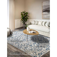 FLACHWEBETEPPICH 160/235 cm Kollektion 1869 Blau, Creme  - Blau/Creme, Design, Kunststoff/Textil (160/235cm) - Villeroy & Boch