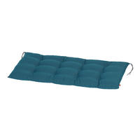 BANKAUFLAGE Uni  - Petrol, KONVENTIONELL, Textil (48/6/120cm) - Siena Garden