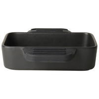 PEKAČ        - črna, Basics, keramika (18/12cm) - Gusta