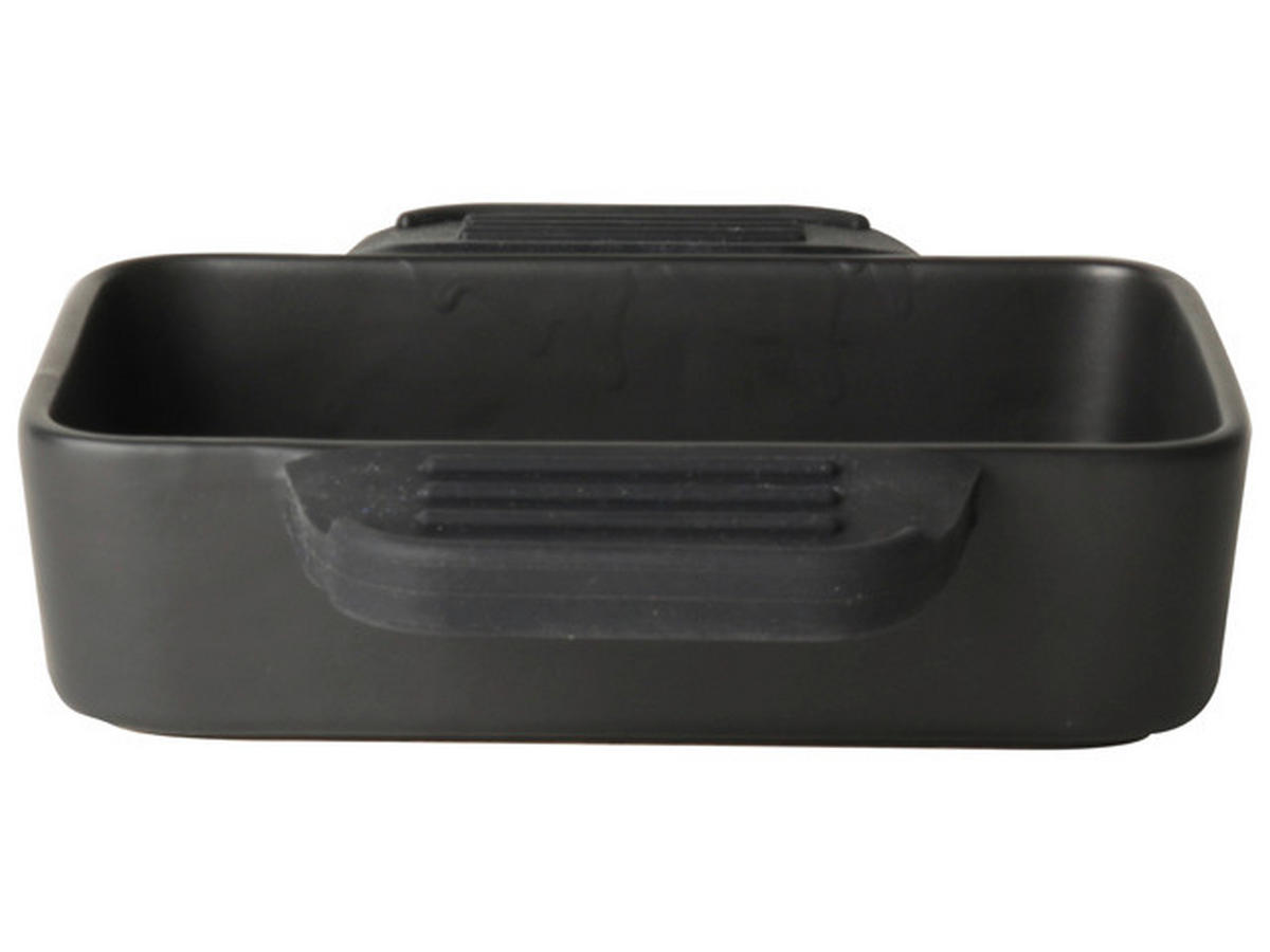 PEKAČ        - črna, Basics, keramika (18/12cm) - Gusta