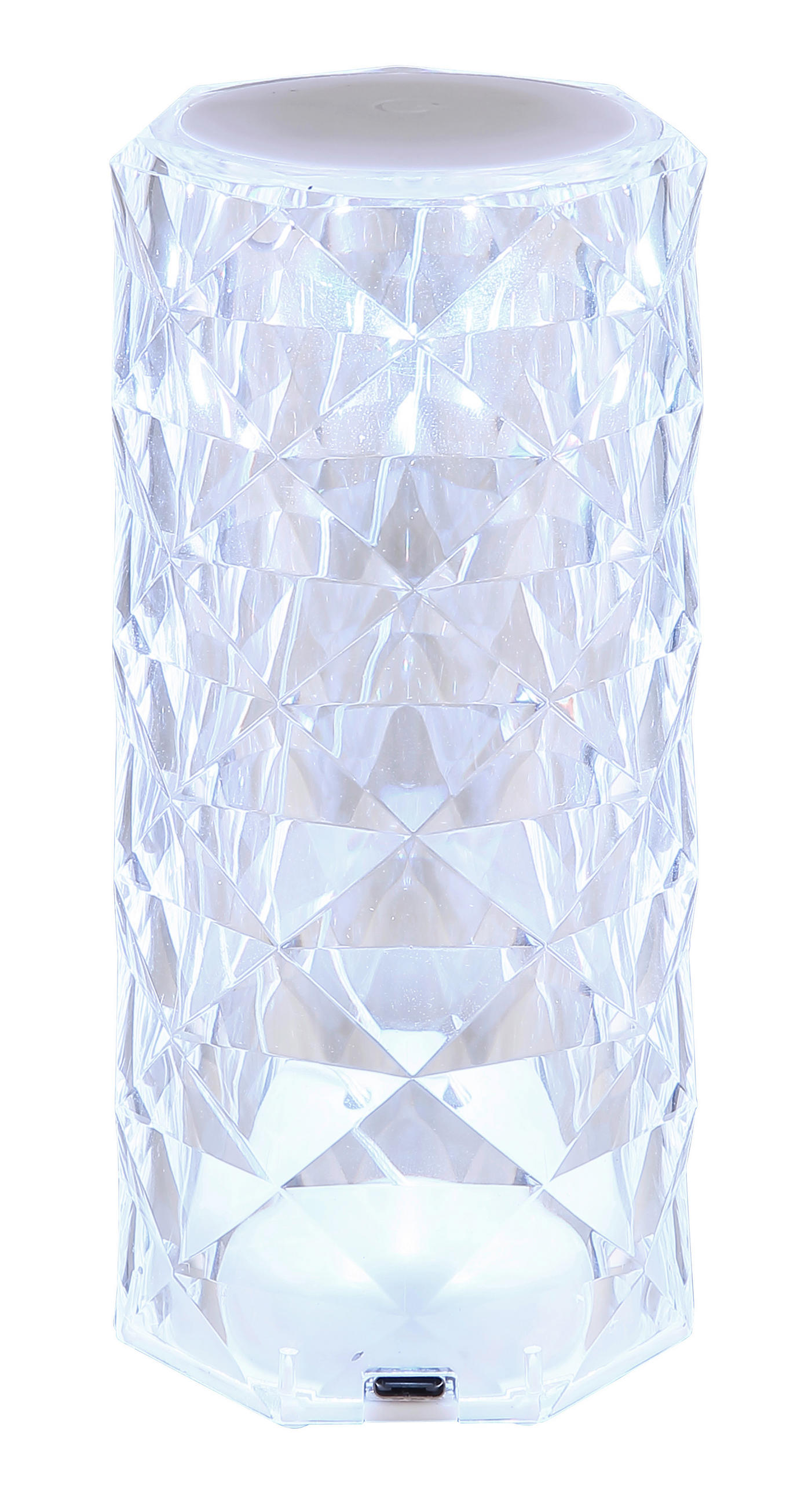 LED-BORDSLAMPA 7,3/15,8 cm   - klar/vit, Basics, metall/plast (7,3/15,8cm)